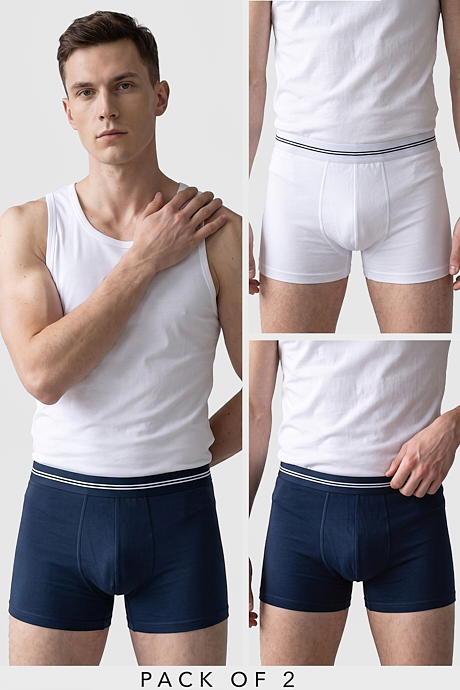 2 Pack Solid Trunks