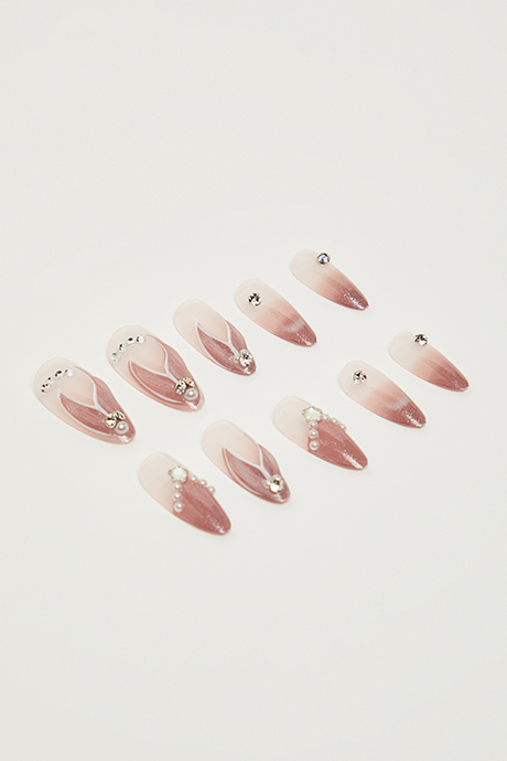 Wearable Stick-On Nails Set