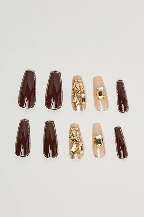 Wearable Stick-On Nails Set