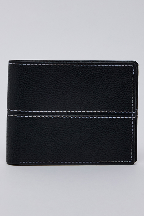 Stitch Detail Bi-Fold Wallet