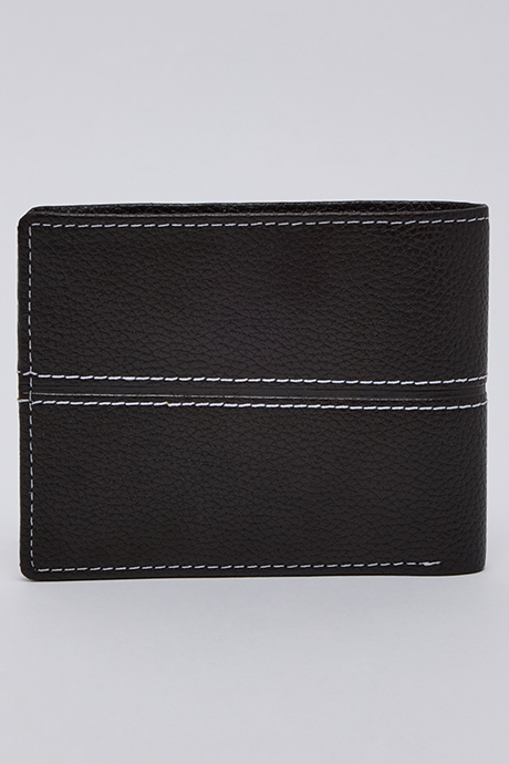Stitch Detail Bi-Fold Wallet