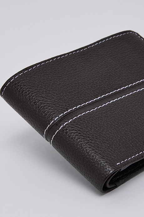 Stitch Detail Bi-Fold Wallet
