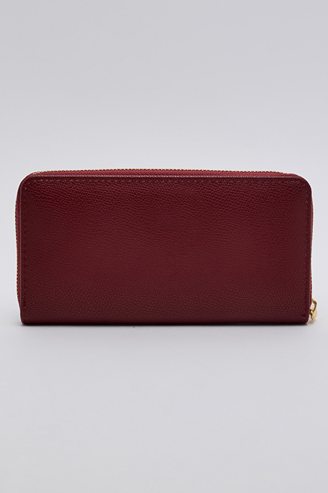 Textured Long Wallet