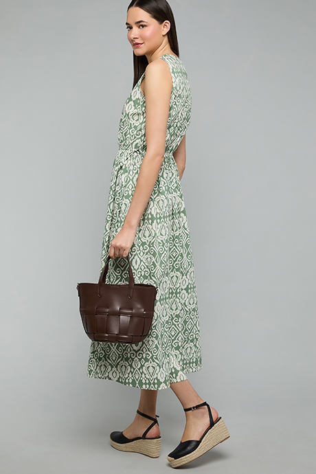 Braided Tote Bag Set