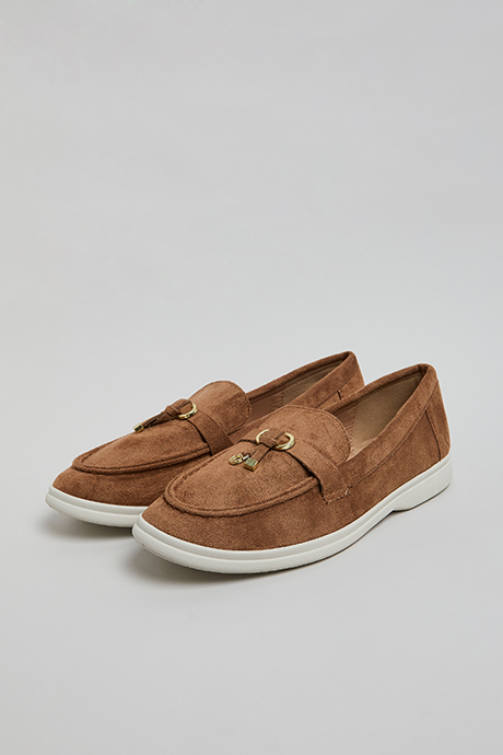 Crystal Embellished Loafers