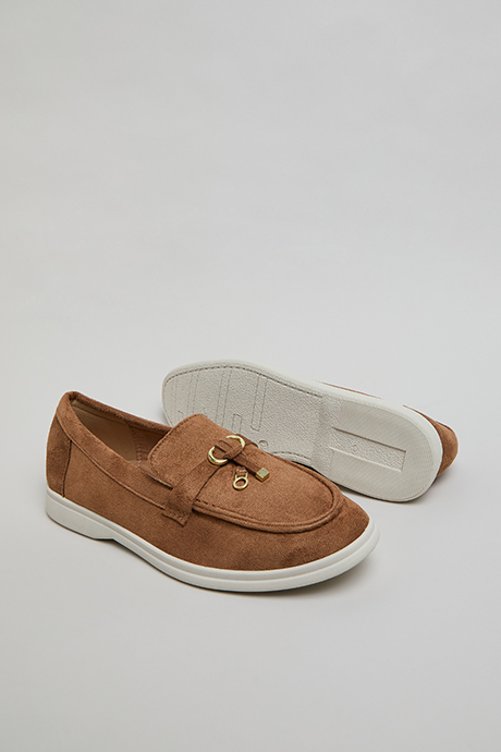 Crystal Embellished Loafers