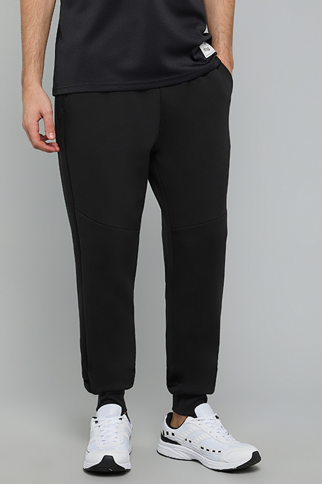 Solid Joggers with Drawstring Waist