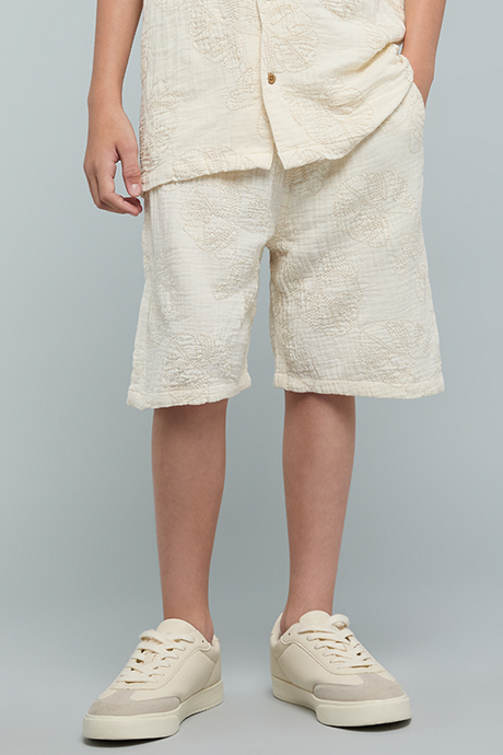 Embroidered Shorts
