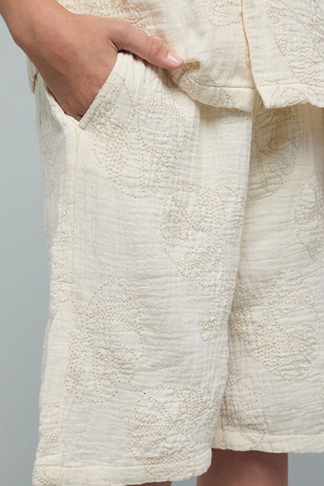 Embroidered Shorts