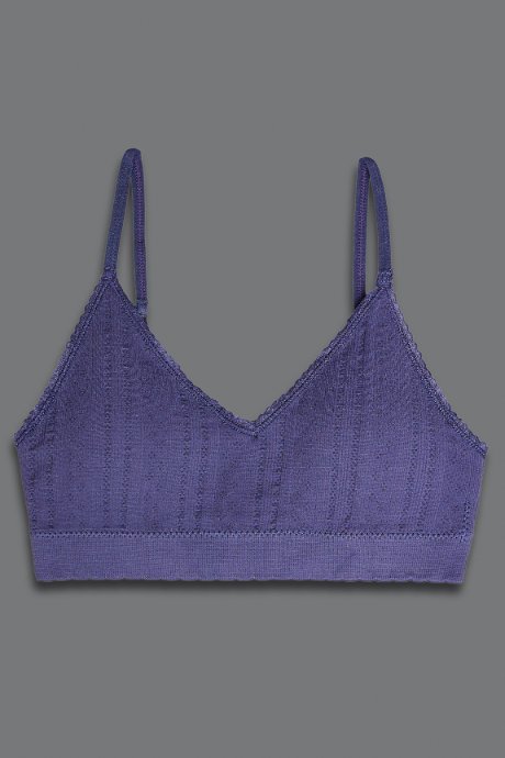 Lace Detail Brazillian Brief