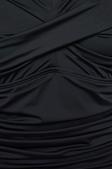 Solid Halterneck Swimsuit