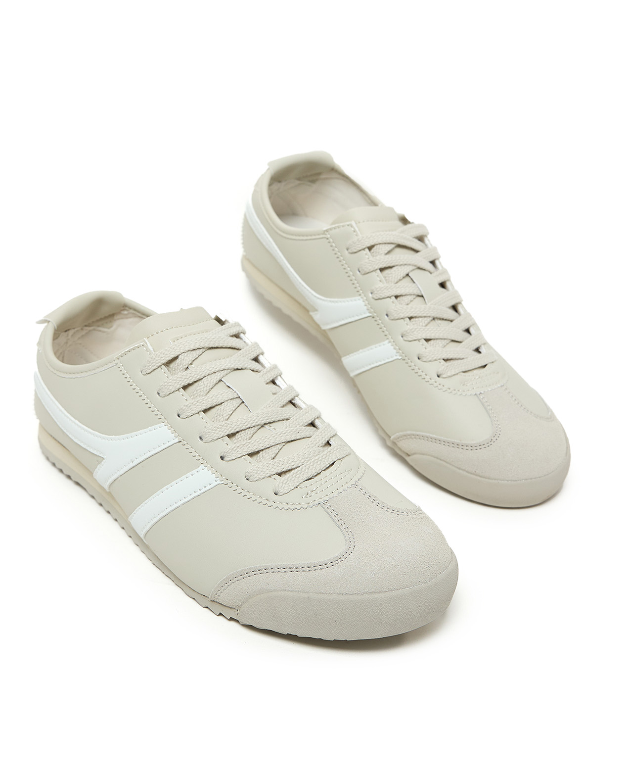 Knit Detail Low Top Sneakers
