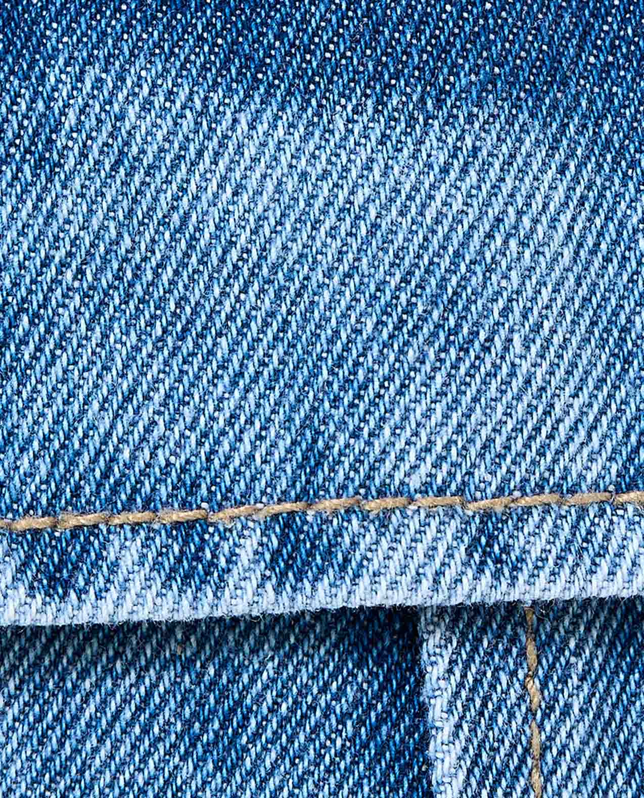 Faded Cargo Denim Shorts with Elastic Waist