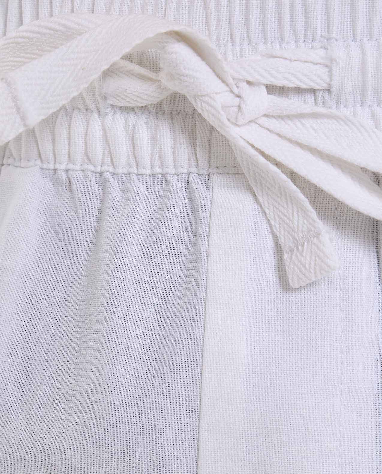 Solid Shorts With Drawstring Waist