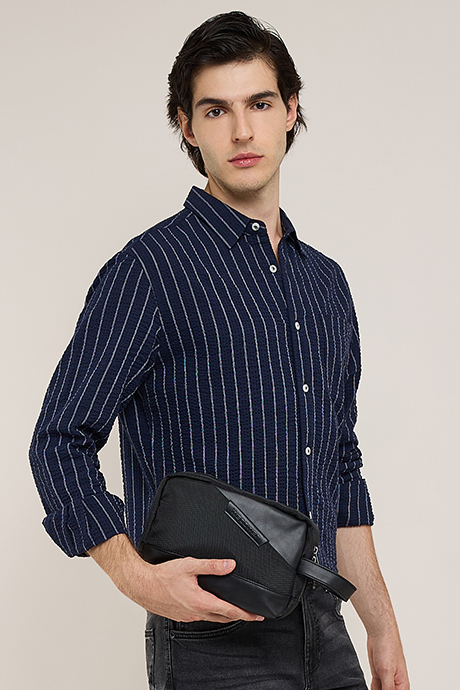 Textured Travel Pouch