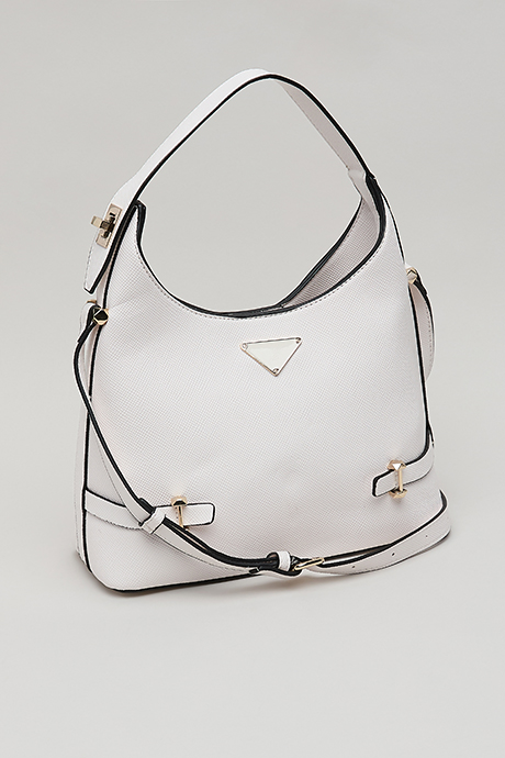 Textured Hobo Bag
