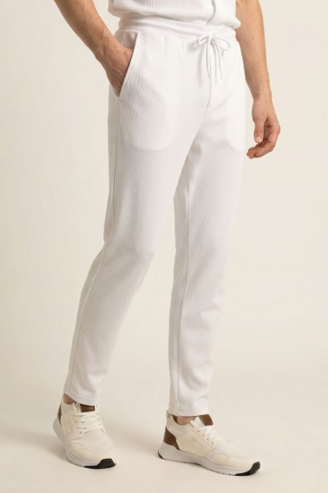 Textured Polo T-Shirt with Short Sleeves