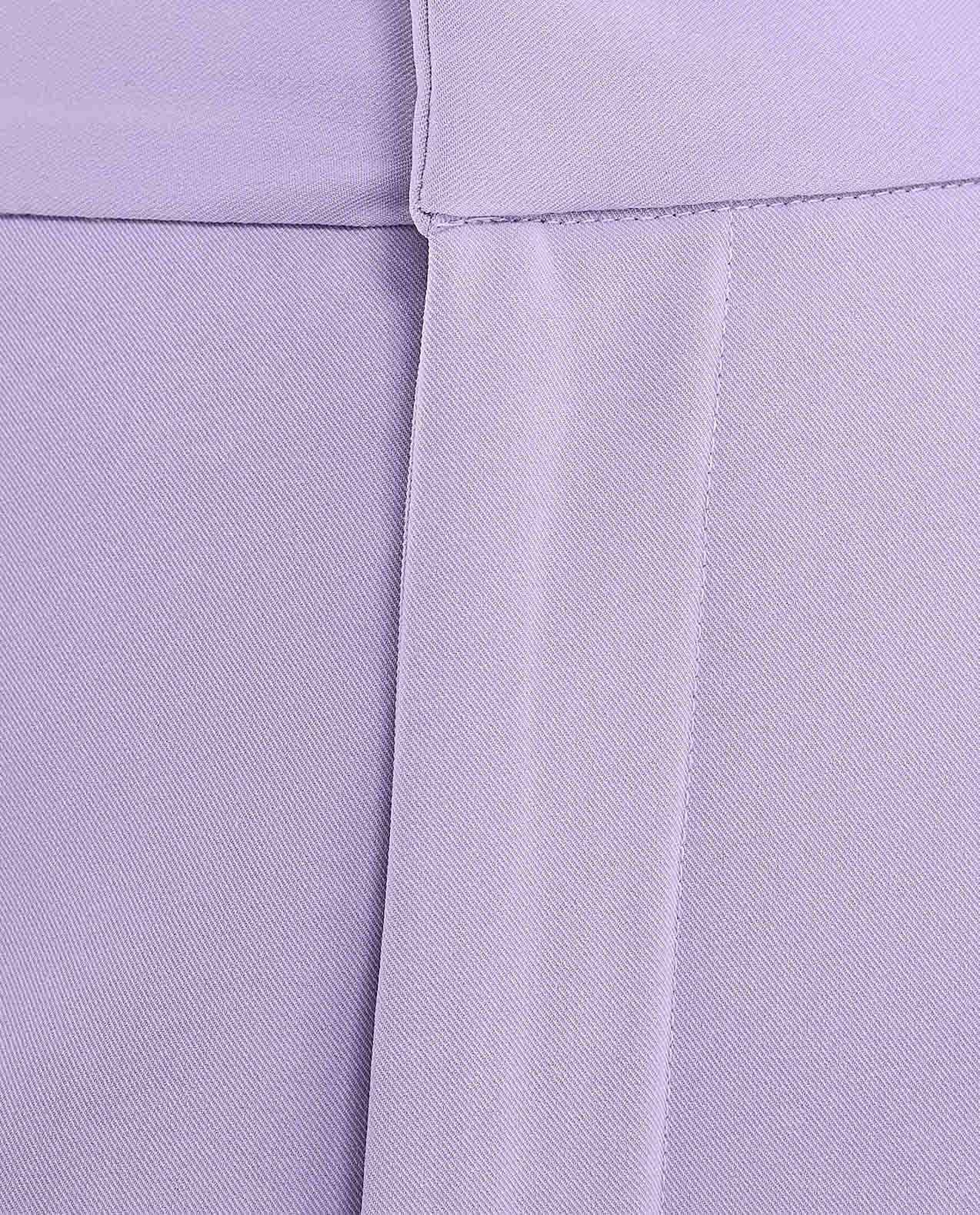 Solid Wide Leg Trousers with Button Closure