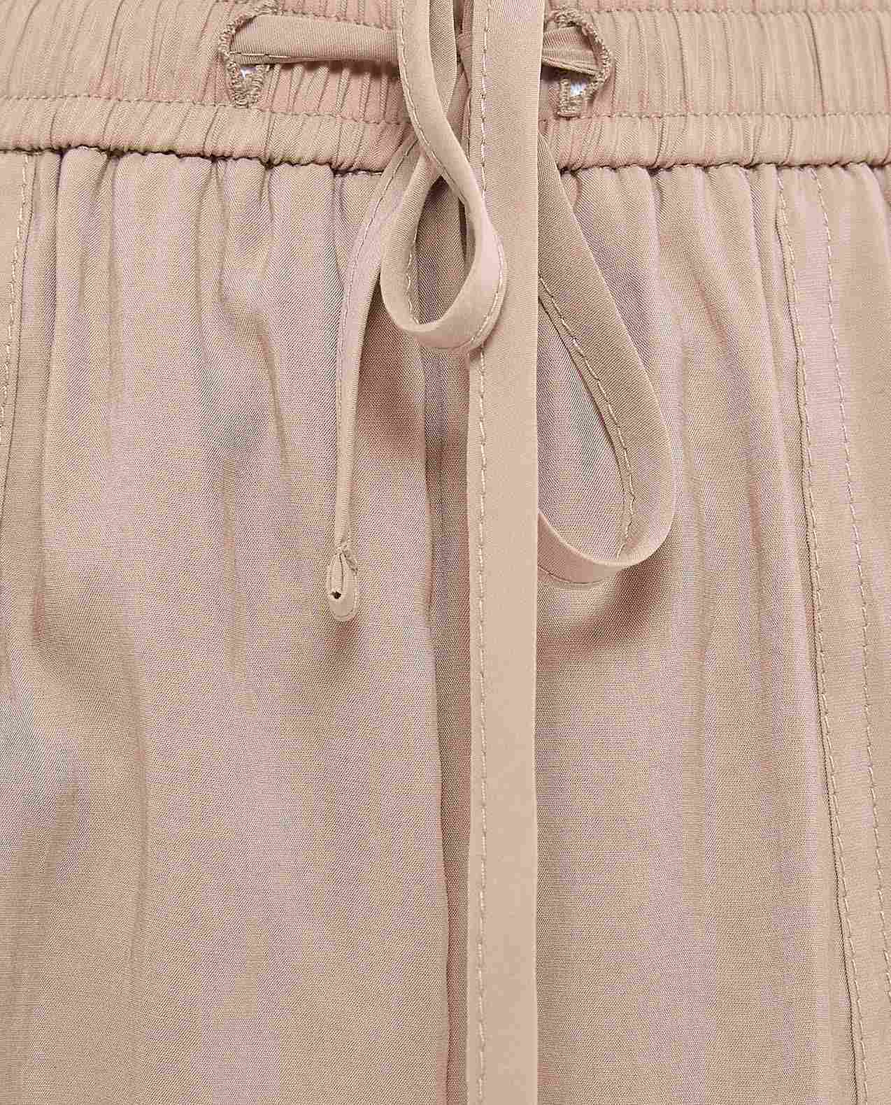 Solid Carrot Fit Trousers with Drawstring Waist