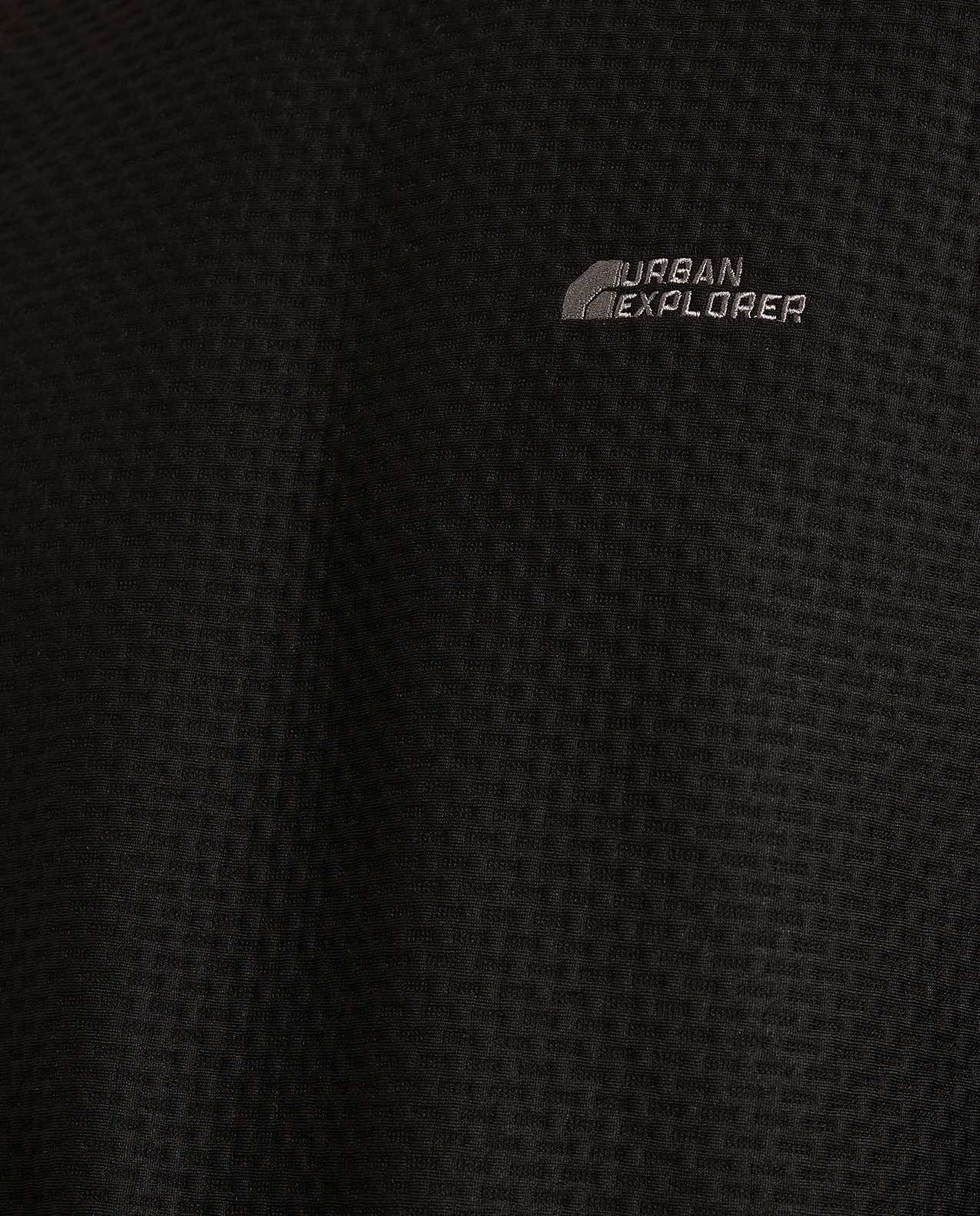 Textured Sweatshirt with Crew Neck and Long Sleeves