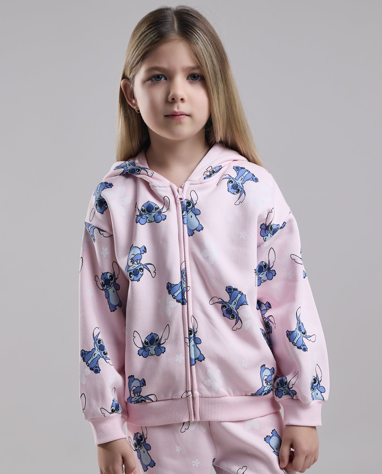 Stitch Detail Hooded Clothing Set