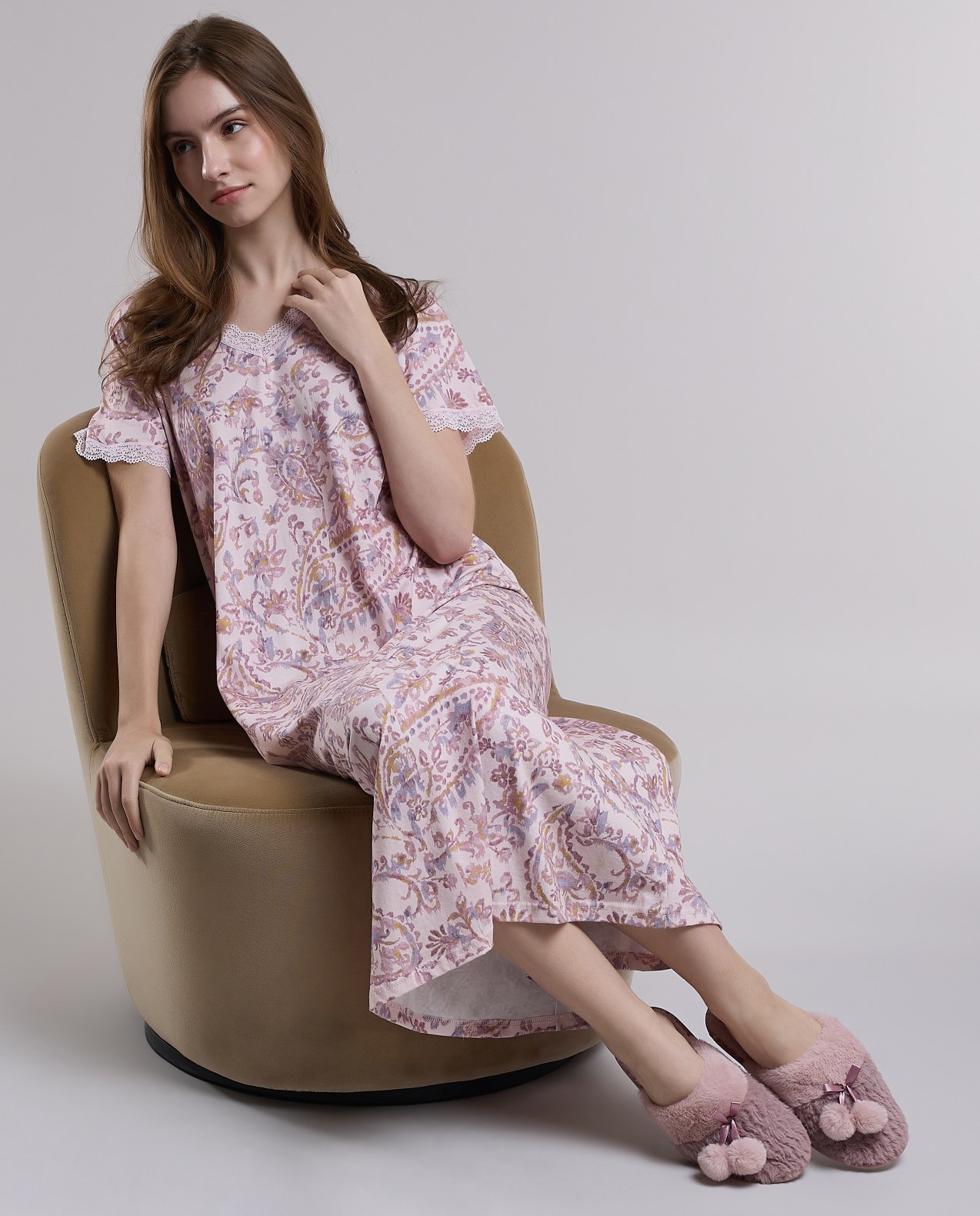 Floral Print Nightdress