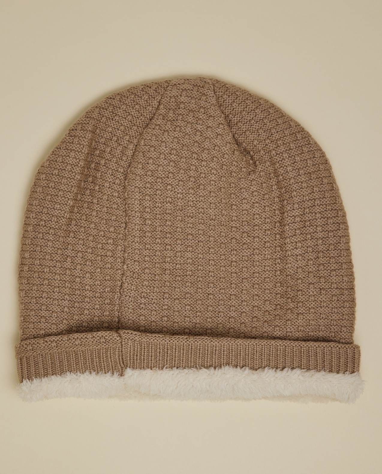Textured Foldover Beanie