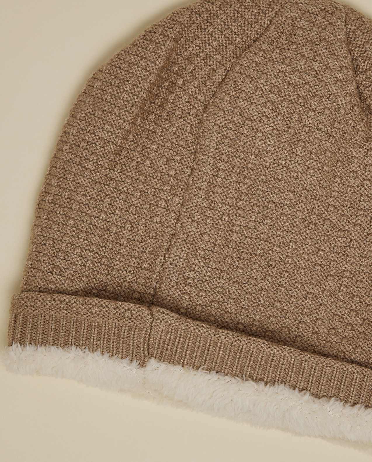 Textured Foldover Beanie
